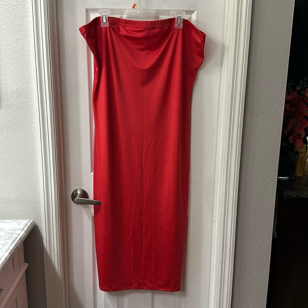 Two piece long skirt with jacket